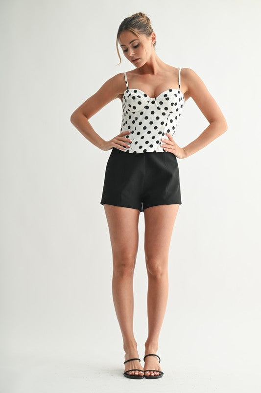 Polka Dot Bustier