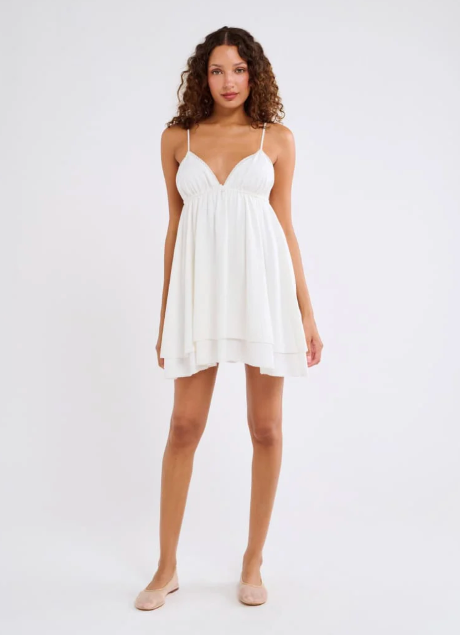 Rumored Shoreline Mini Dress