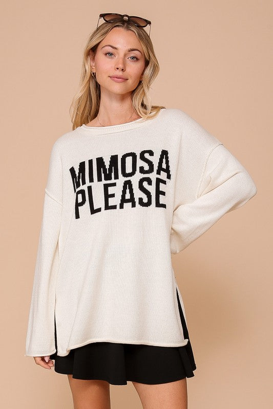 Mimosa Please Sweater