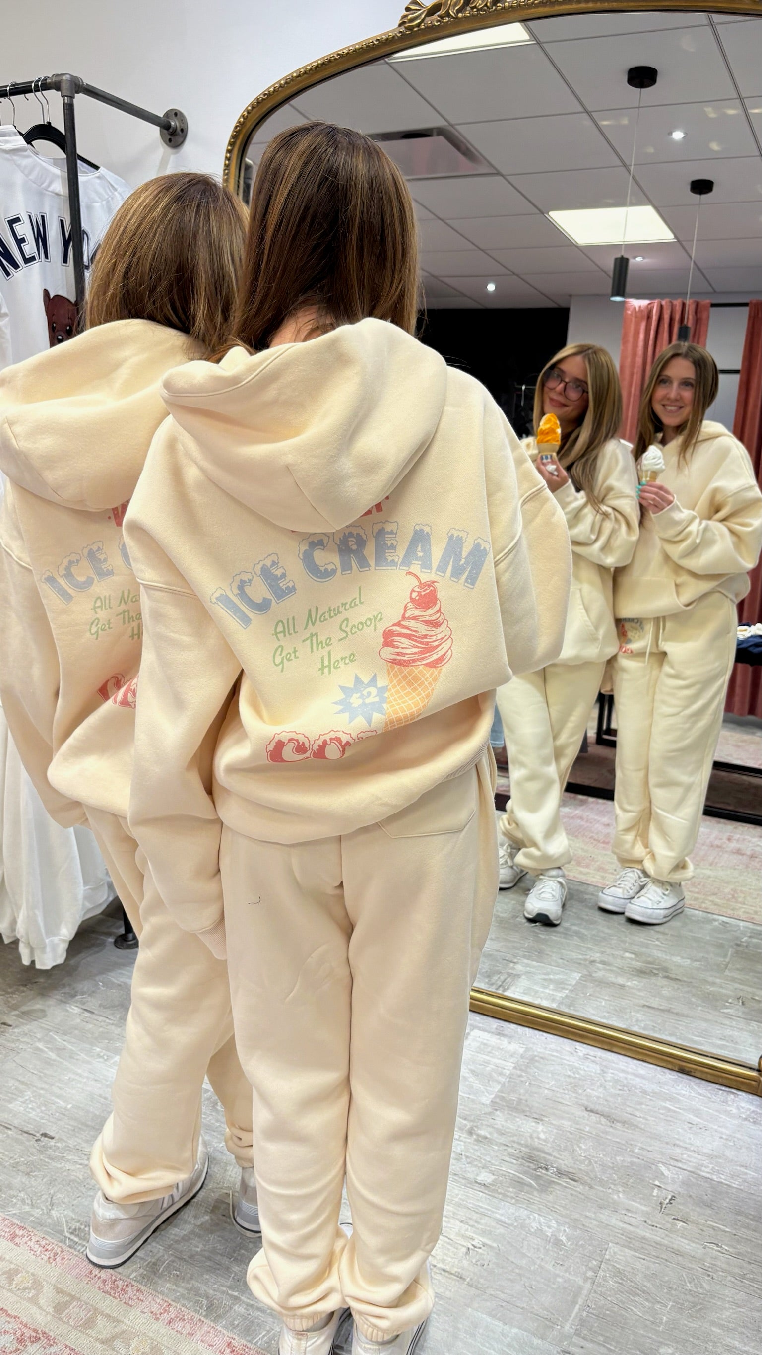 Velvet Ice Cream Hoodie