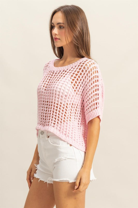 Pastel Pink Knit