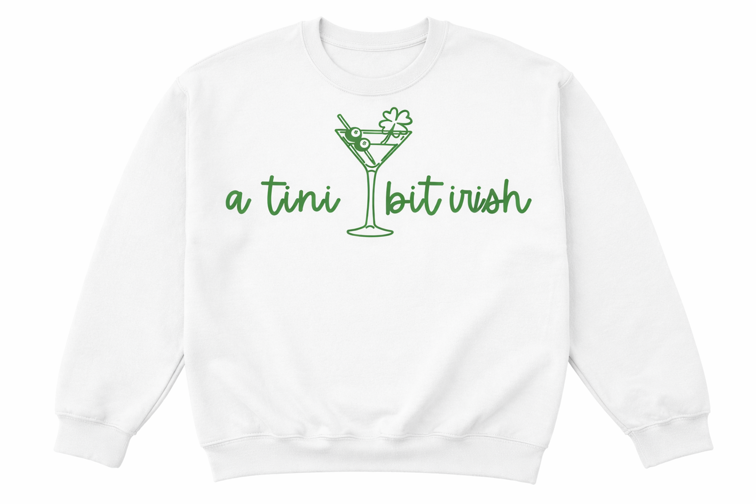 A Tini Bit Irish Crew Neck