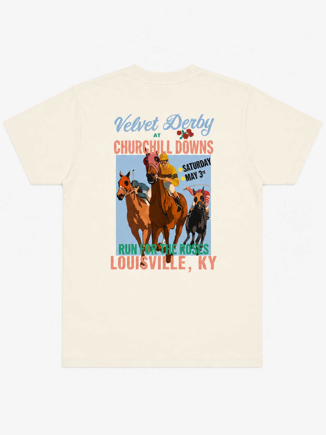 Velvet Derby Oversized Tee