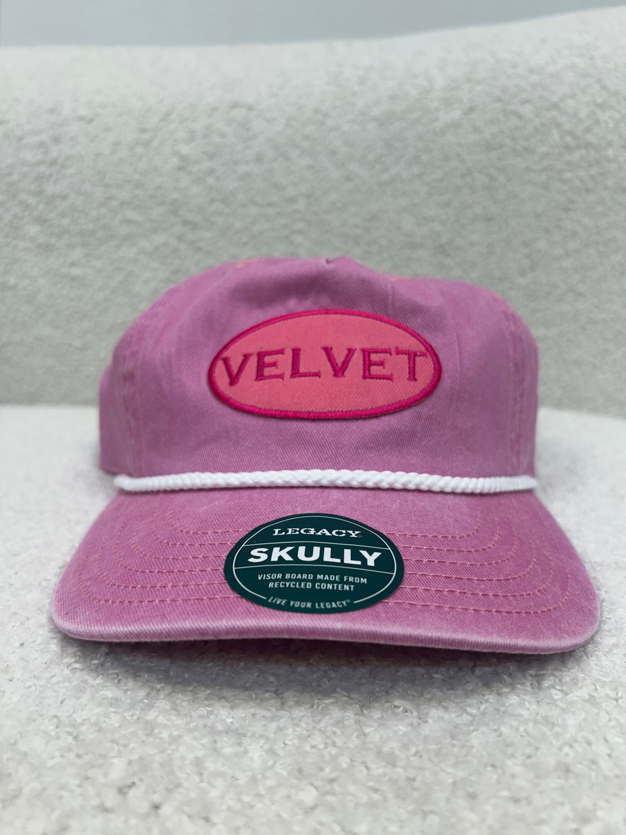 Velvet Patch Hat