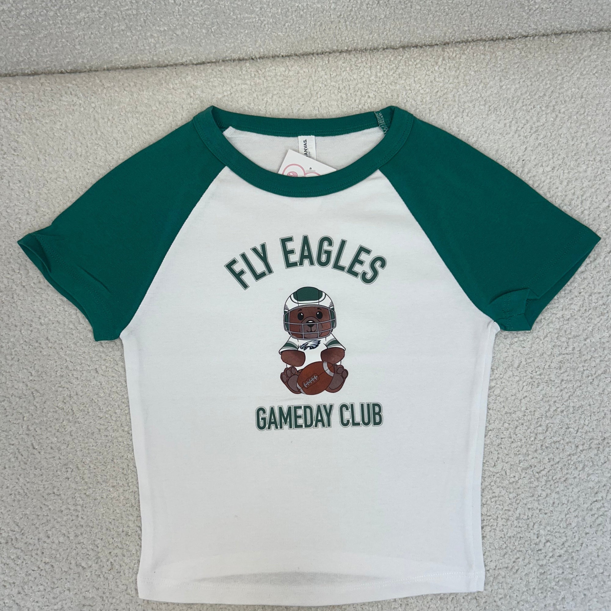 Fly Eagles Teddy Game Day Tee