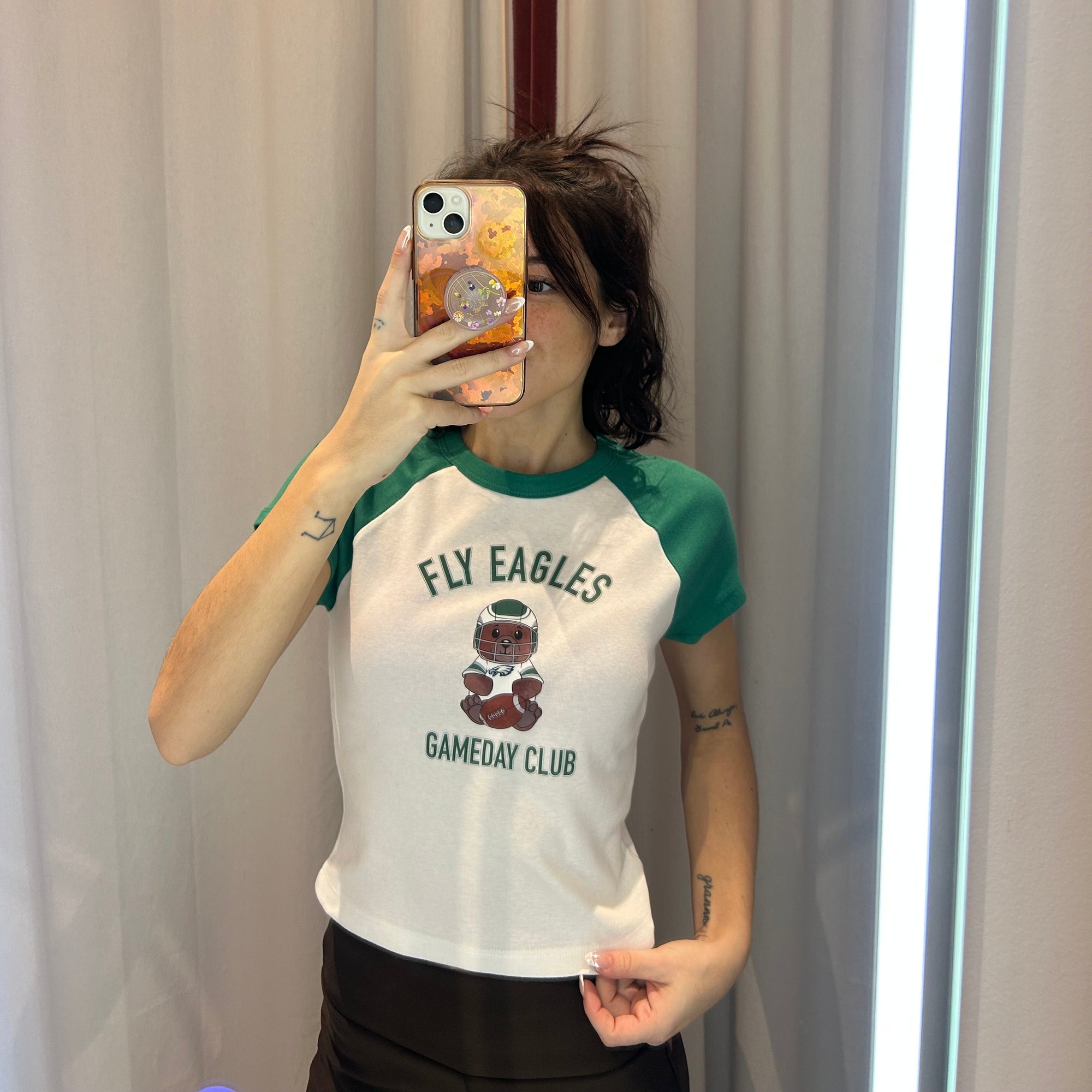 Fly Eagles Teddy Game Day Tee