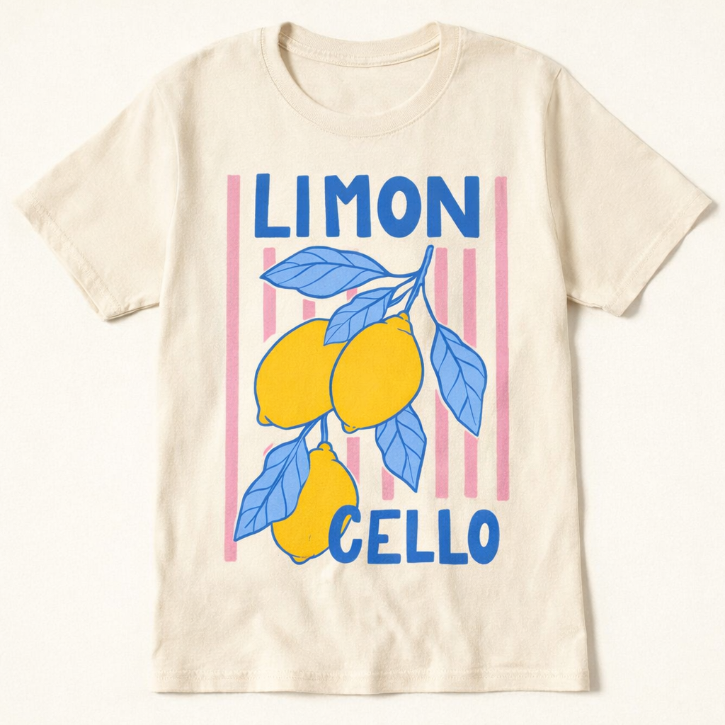 Limoncello Cotton Tee Shirt