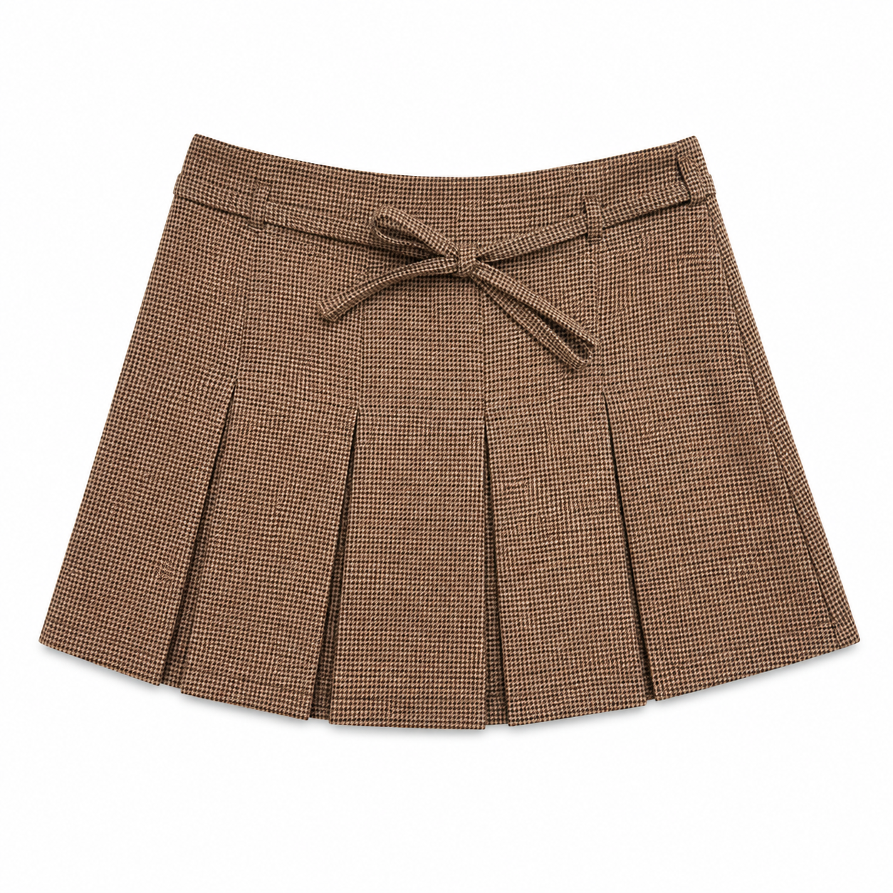 Plaid Pleated Skort