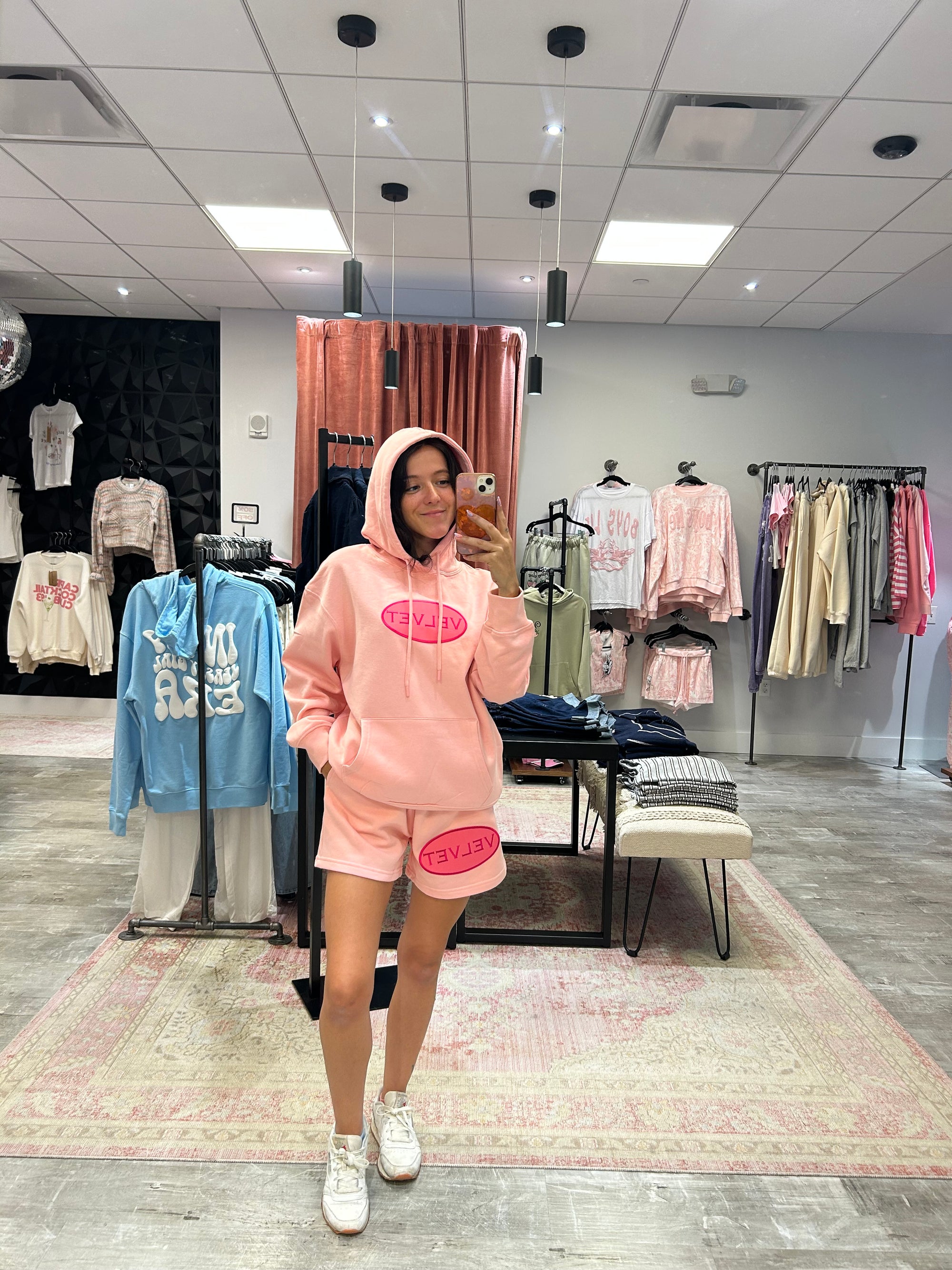 Velvet Patch Sweatshirt