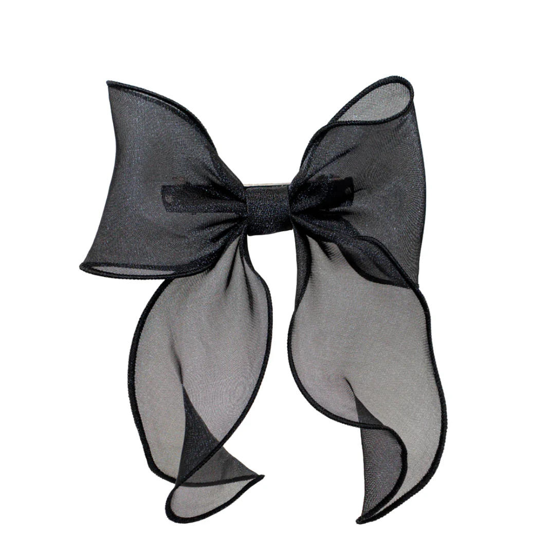 Emi Jay Bow Barette In Dusk