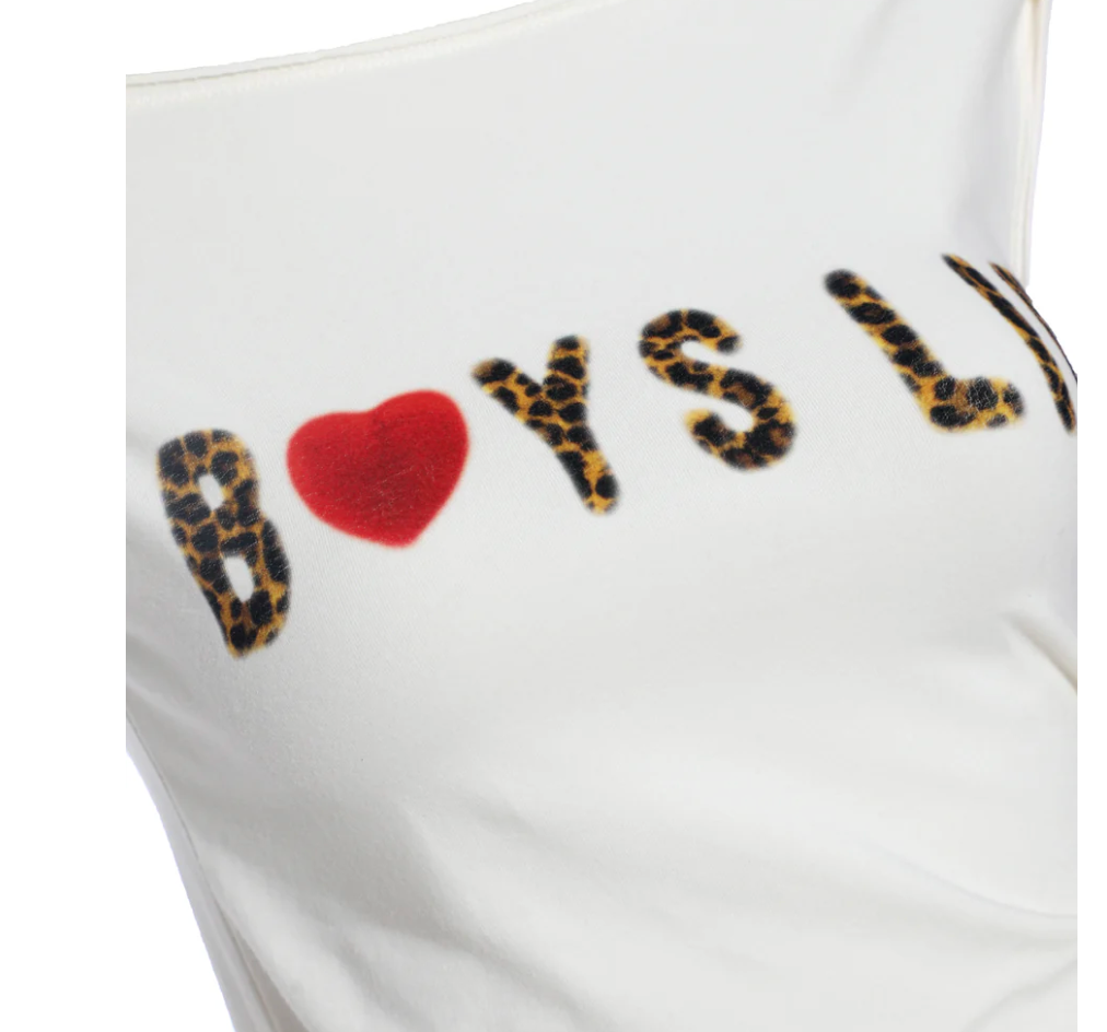 Boys Lie The Caitlyn Coded Twisted Tank