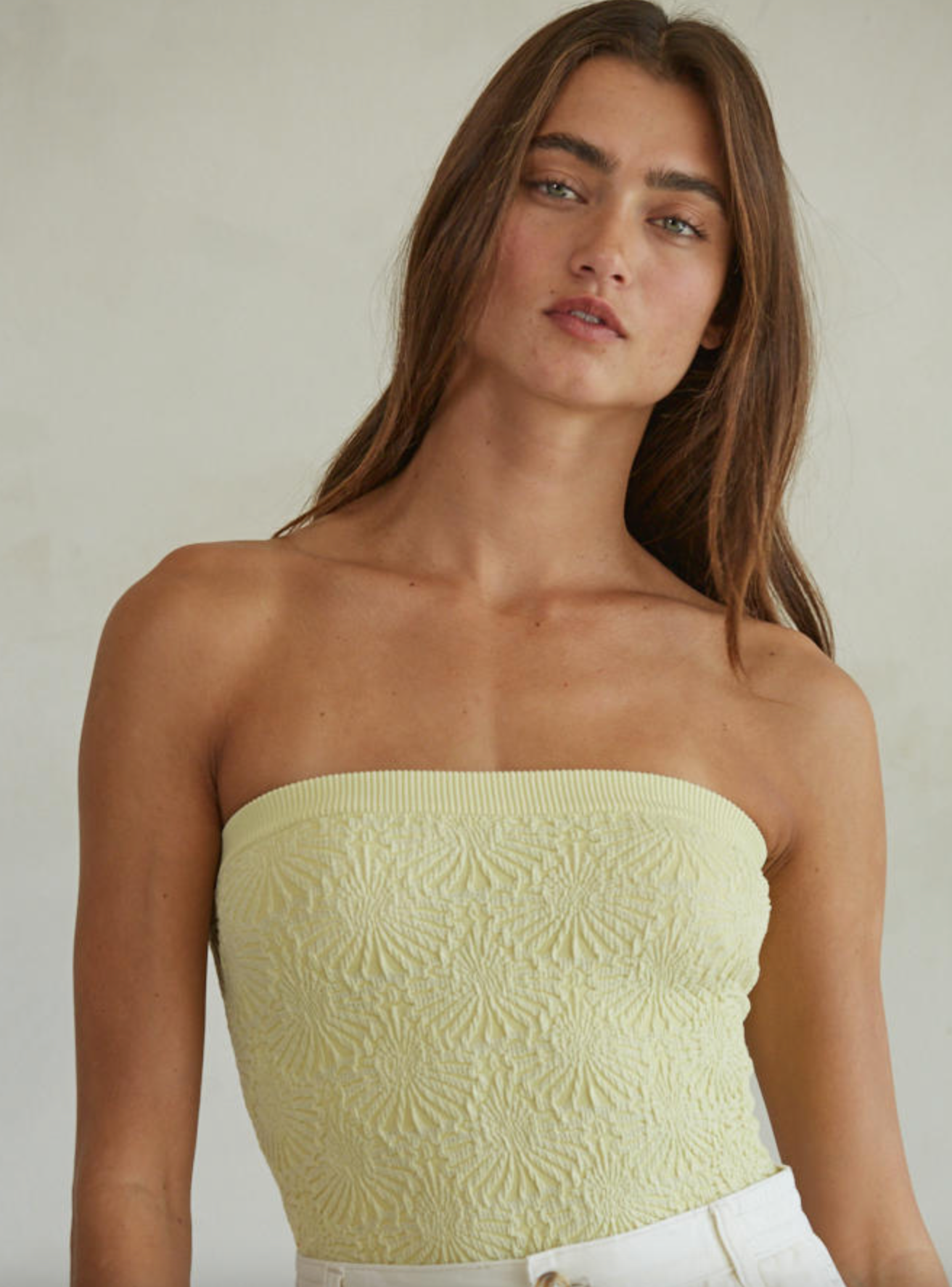 Banana Seamless Tube Top