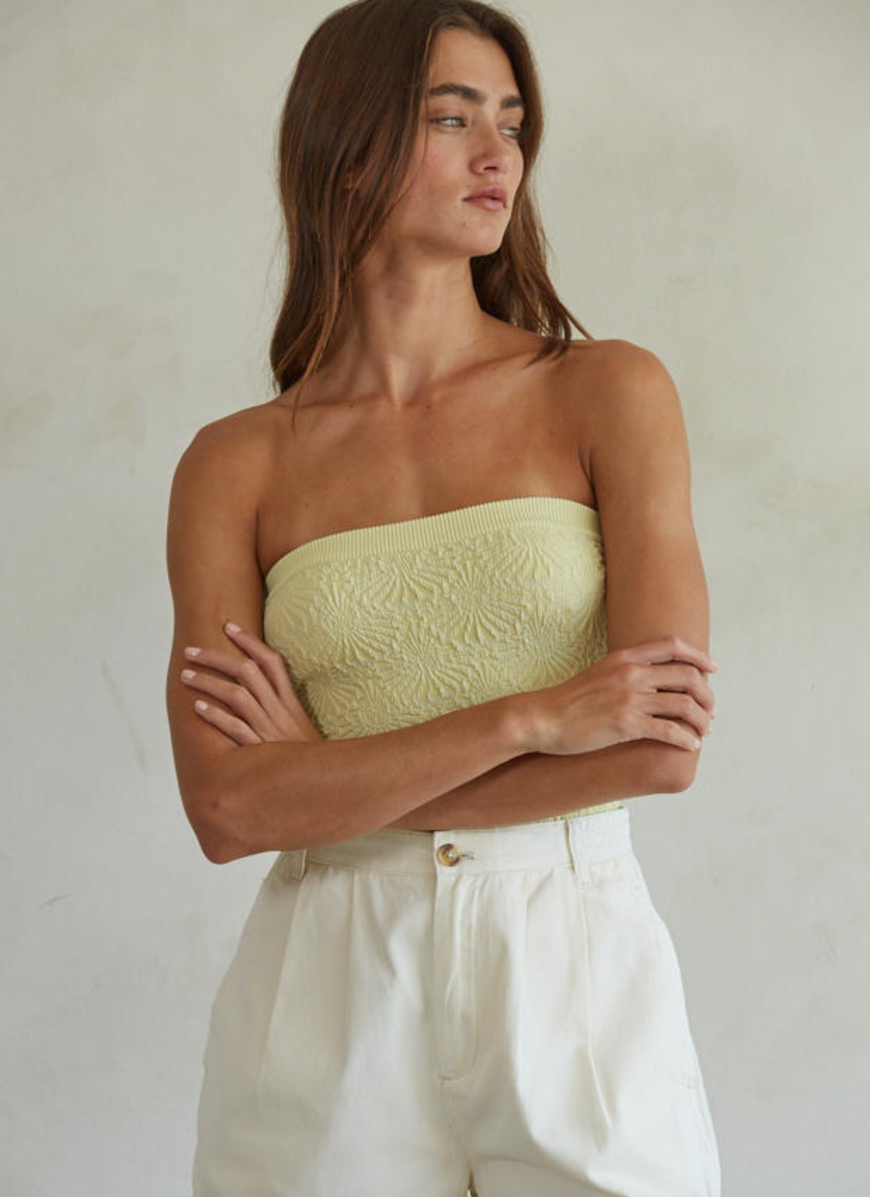 Banana Seamless Tube Top