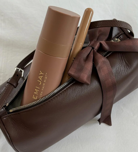 Emi Jay "Bow Barrette Hair Clip" in Fireside