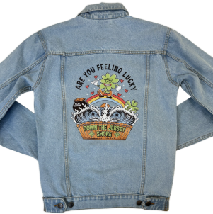 Feeling Lucky Jersey Shore Denim Jacket