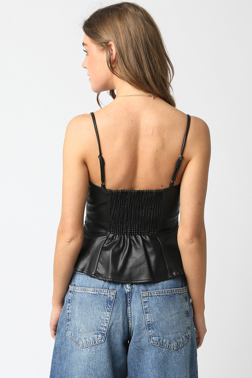 Flare Detailed Tank Top